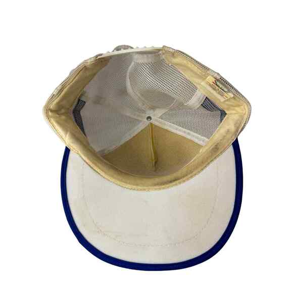 Vintage 80s Mesh SnapBack Trucker Hat Discovery Space Shuttle Edwards AFB Cali - Picture 4 of 5